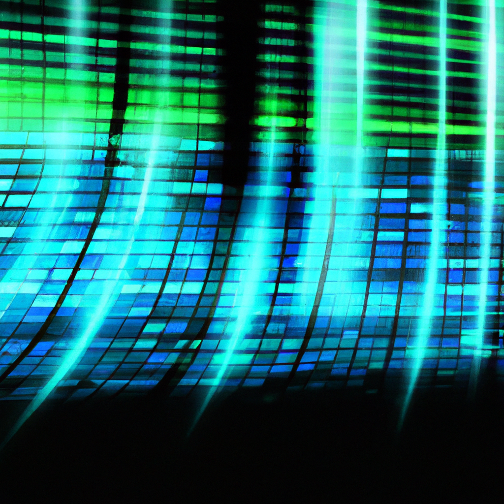 Технологичный сайт: сине-циановая палитра, цифровые линии, динамические карты, 4K текстуры